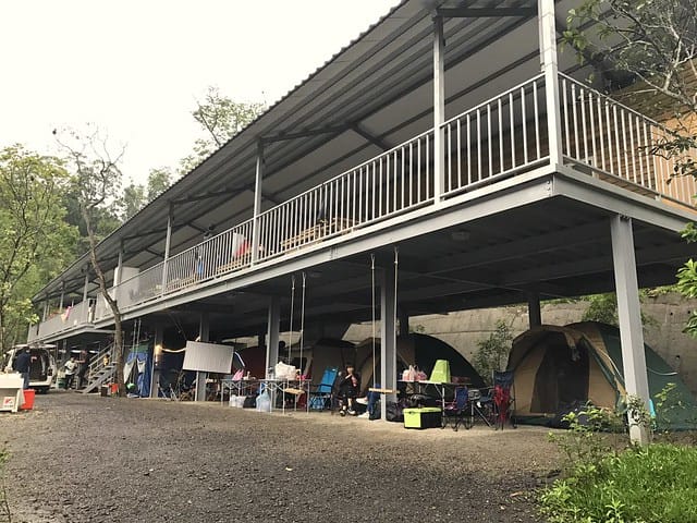 【燦爛的笑容、快樂的童年就要這醬玩】-新竹_星月北埔溪畔生態露營區柚子芳姐_露營札記2017.04.22 NO.44