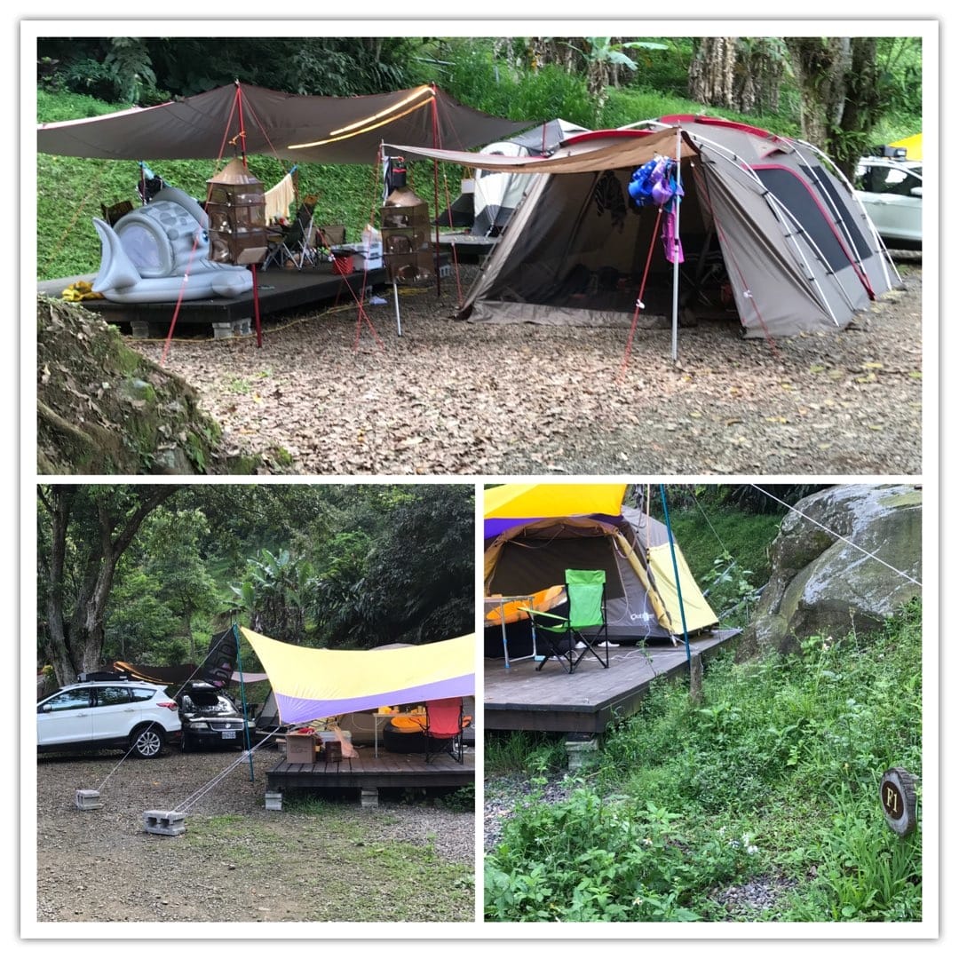 【夏日就要涼快到底】南洋風池畔。五月桐花雪。閃亮火金姑。森林芬多精露營好好玩–新竹_野漾會館露營區柚子芳姐_露營札記2017.05.06 NO.45