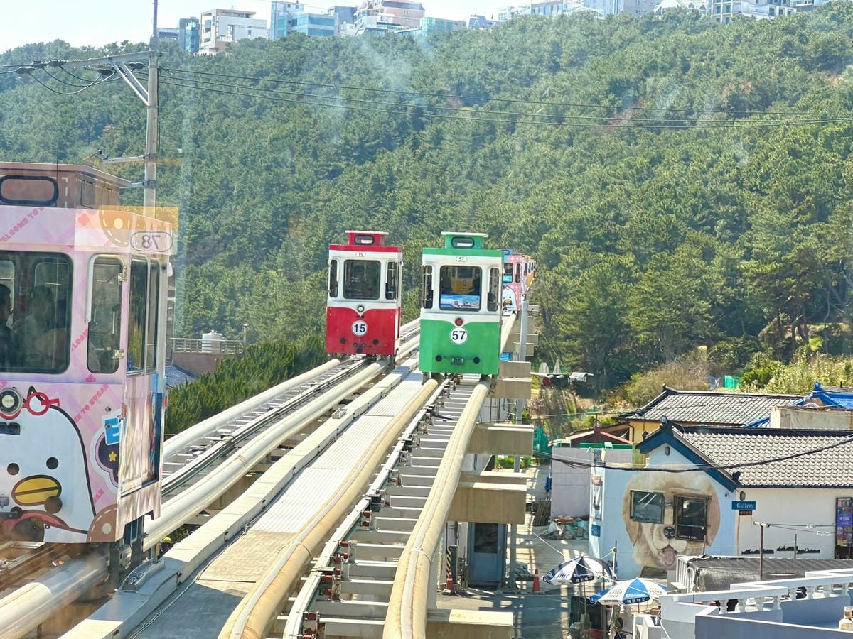 出國去【韓國釜山Busan】海雲臺天空膠囊列車/青沙浦天空
