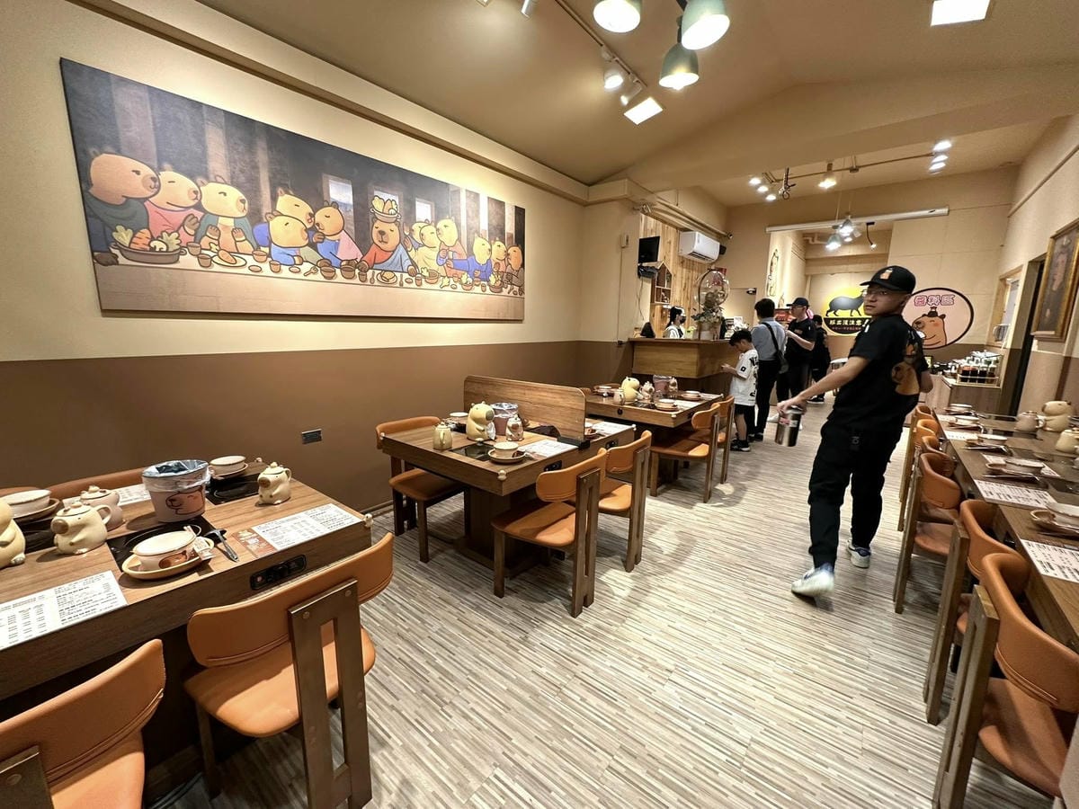 隱藏在台北信義區巷弄中【水豚屋 Capybara House