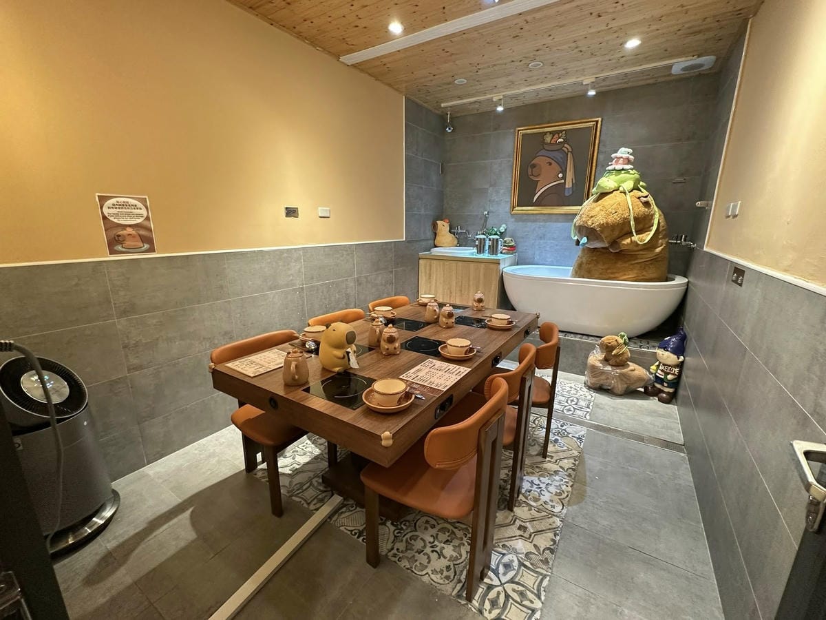 隱藏在台北信義區巷弄中【水豚屋 Capybara House