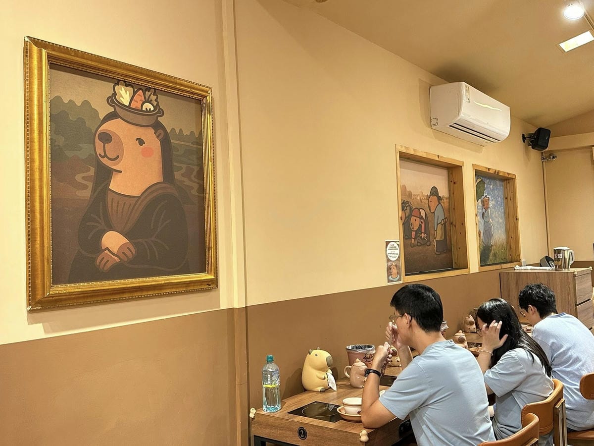 隱藏在台北信義區巷弄中【水豚屋 Capybara House